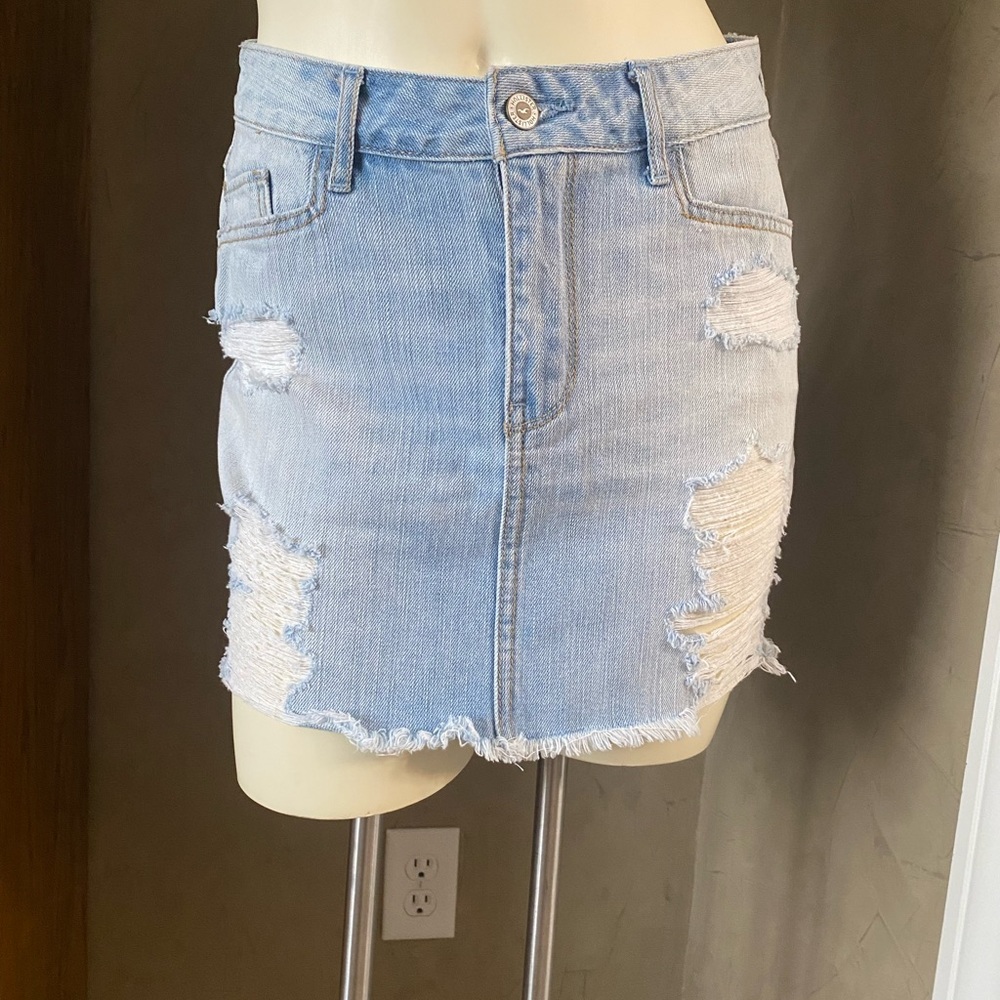Hollister High Rise Denim women’s Skirt, W26